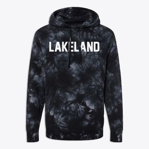 Lakeland Wisconsin Classic Block Premium Tie-Dye Hoodie