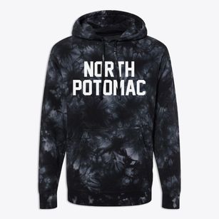 North Potomac Maryland Classic Block Premium Tie-Dye Hoodie