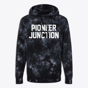 Pioneer Junction Montana Classic Block Premium Tie-Dye Hoodie