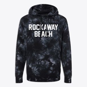 Rockaway Beach Missouri Classic Block Premium Tie-Dye Hoodie
