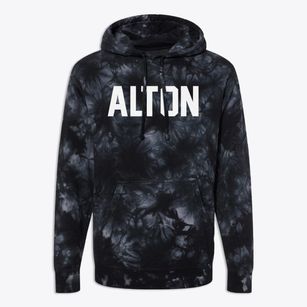 Alton Missouri Classic Block Premium Tie-Dye Hoodie