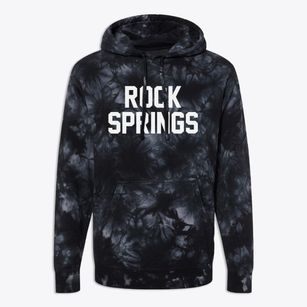 Rock Springs Wyoming Classic Block Premium Tie-Dye Hoodie