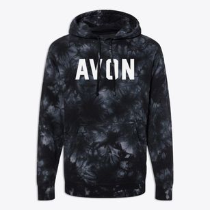 Avon North Carolina Classic Block Premium Tie-Dye Hoodie