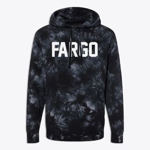 Fargo North Dakota Classic Block Premium Tie-Dye Hoodie
