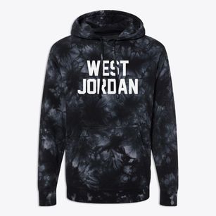 West Jordan Utah Classic Block Premium Tie-Dye Hoodie