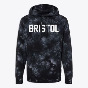 Bristol Rhode Island Classic Block Premium Tie-Dye Hoodie