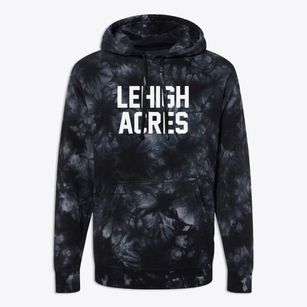 Lehigh Acres Florida Classic Block Premium Tie-Dye Hoodie