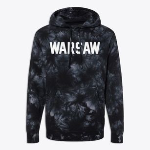 Warsaw Ohio Classic Block Premium Tie-Dye Hoodie