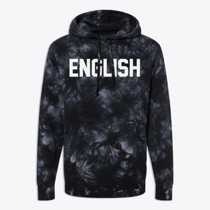 English Indiana Classic Block Premium Tie-Dye Hoodie