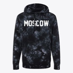 Moscow Wisconsin Classic Block Premium Tie-Dye Hoodie
