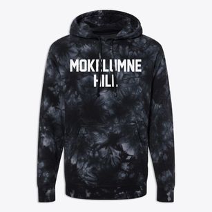 Mokelumne Hill California Classic Block Premium Tie-Dye Hoodie