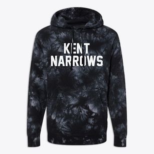 Kent Narrows Maryland Classic Block Premium Tie-Dye Hoodie