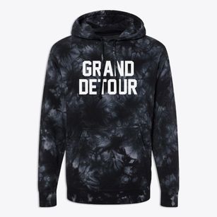 Grand Detour Illinois Classic Block Premium Tie-Dye Hoodie