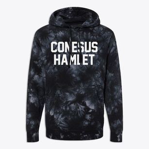 Conesus Hamlet New York Classic Block Premium Tie-Dye Hoodie