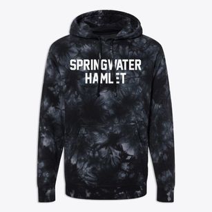 Springwater Hamlet New York Classic Block Premium Tie-Dye Hoodie
