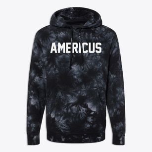 Americus Indiana Classic Block Premium Tie-Dye Hoodie