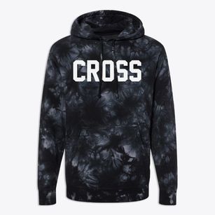 Cross Wisconsin Classic Block Premium Tie-Dye Hoodie