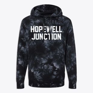 Hopewell Junction New York Classic Block Premium Tie-Dye Hoodie