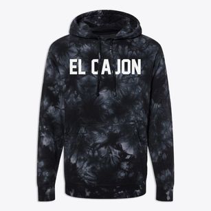 El Cajon California Classic Block Premium Tie-Dye Hoodie