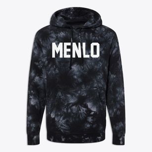 Menlo Iowa Classic Block Premium Tie-Dye Hoodie