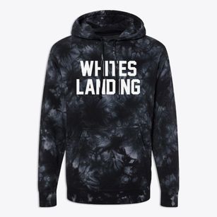 Whites Landing Ohio Classic Block Premium Tie-Dye Hoodie