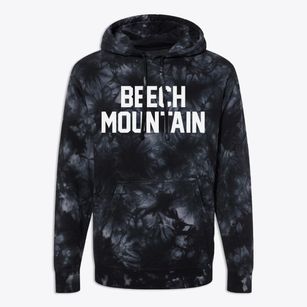 Beech Mountain North Carolina Classic Block Premium Tie-Dye Hoodie