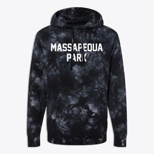 Massapequa Park New York Classic Block Premium Tie-Dye Hoodie