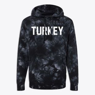Turkey North Carolina Classic Block Premium Tie-Dye Hoodie