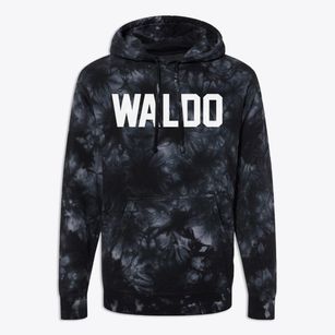 Waldo Alabama Classic Block Premium Tie-Dye Hoodie