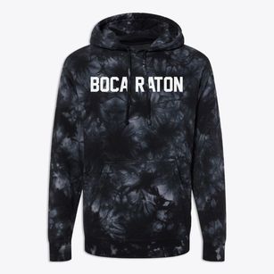 Boca Raton Florida Classic Block Premium Tie-Dye Hoodie