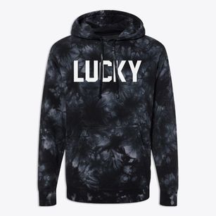 Lucky Louisiana Classic Block Premium Tie-Dye Hoodie