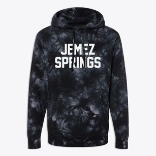 Jemez Springs New Mexico Classic Block Premium Tie-Dye Hoodie