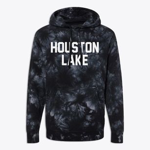 Houston Lake Missouri Classic Block Premium Tie-Dye Hoodie