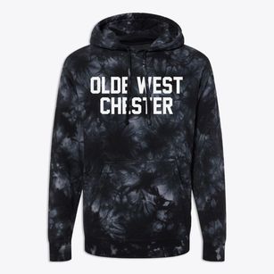 Olde West Chester Ohio Classic Block Premium Tie-Dye Hoodie