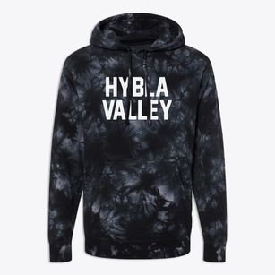 Hybla Valley Virginia Classic Block Premium Tie-Dye Hoodie