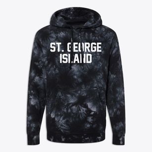St. George Island Maryland Classic Block Premium Tie-Dye Hoodie