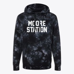 Moore Station Texas Classic Block Premium Tie-Dye Hoodie