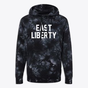 East Liberty Ohio Classic Block Premium Tie-Dye Hoodie