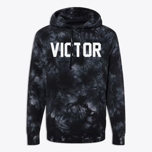 Victor New York Classic Block Premium Tie-Dye Hoodie