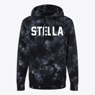 Stella Nebraska Classic Block Premium Tie-Dye Hoodie