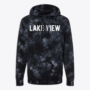 Lake View Texas Classic Block Premium Tie-Dye Hoodie