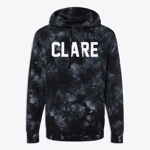 Clare New York Classic Block Premium Tie-Dye Hoodie