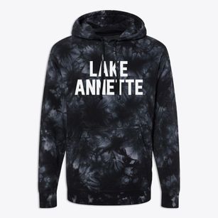 Lake Annette Missouri Classic Block Premium Tie-Dye Hoodie