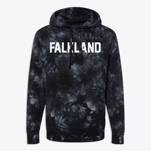 Falkland North Carolina Classic Block Premium Tie-Dye Hoodie