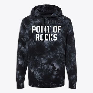 Point Of Rocks Wyoming Classic Block Premium Tie-Dye Hoodie