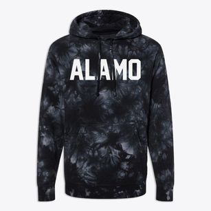 Alamo North Dakota Classic Block Premium Tie-Dye Hoodie