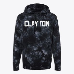 Clayton Kansas Classic Block Premium Tie-Dye Hoodie