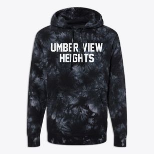 Umber View Heights Missouri Classic Block Premium Tie-Dye Hoodie