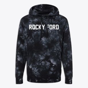 Rocky Ford Oklahoma Classic Block Premium Tie-Dye Hoodie