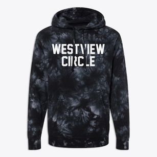 Westview Circle Wyoming Classic Block Premium Tie-Dye Hoodie